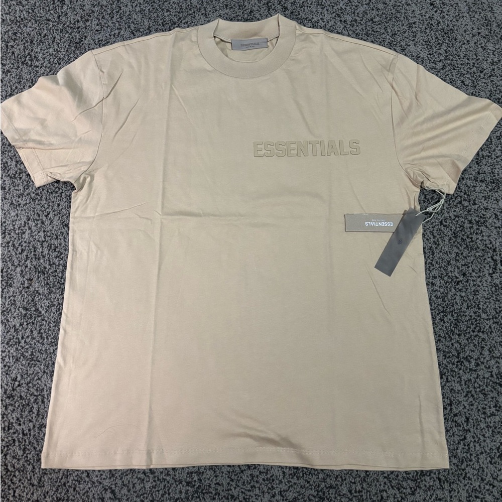 Fear of God Essentials Sand Short Sleeve Tee